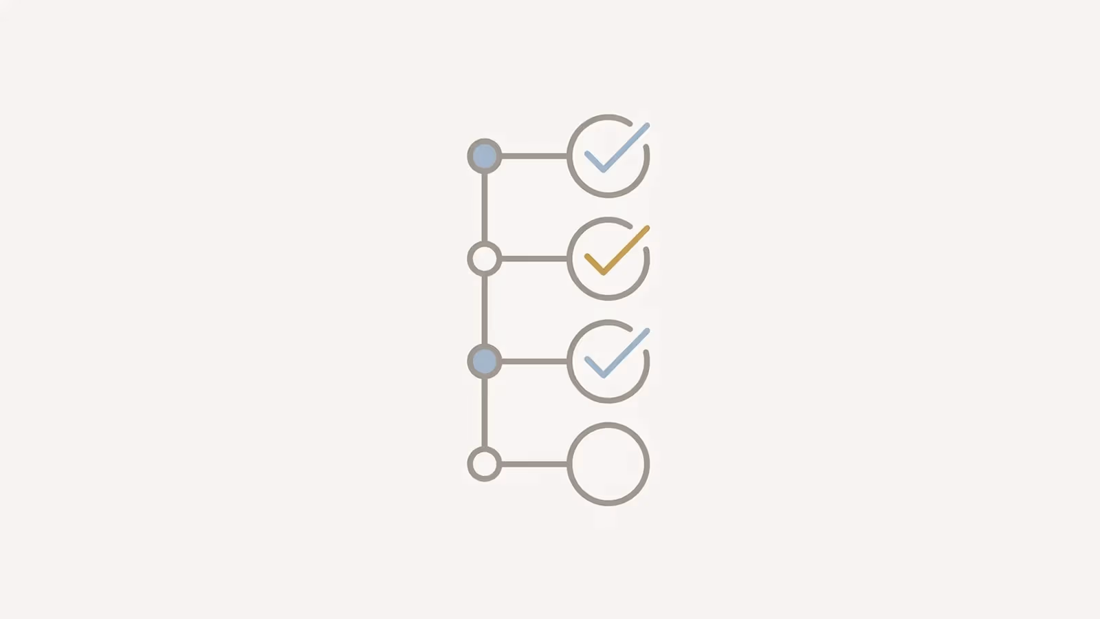 Abstract illustration of four commonly-omitted cost factors, shown as a short four-item checklist rendered as plain line icons.