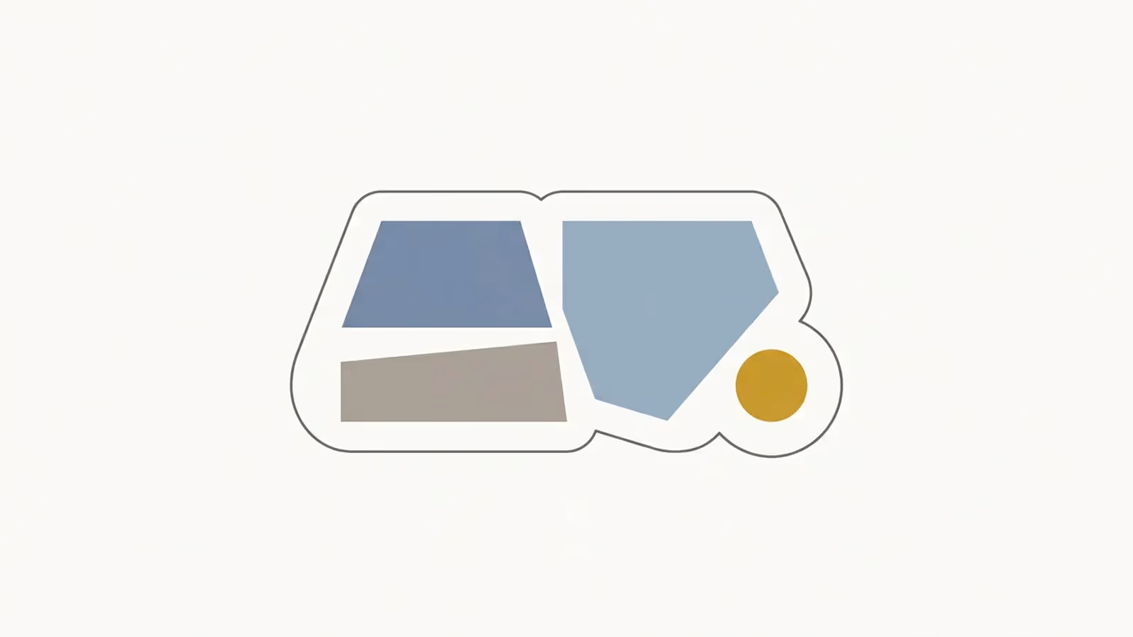 Abstract illustration of four different supplier types grouped under one shared label.